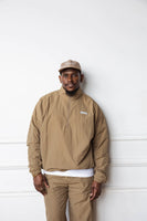 Crinkle Nylon Warm-up Shell